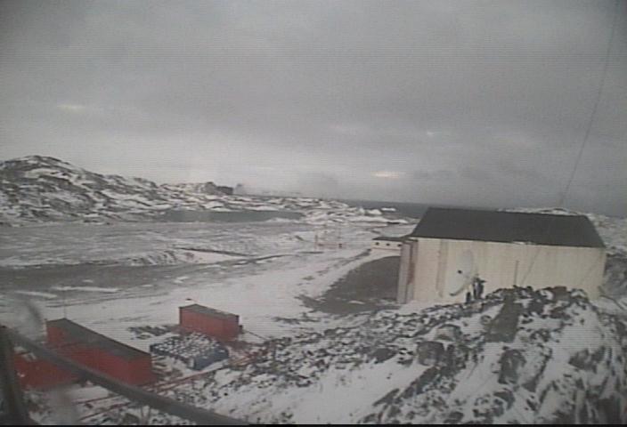 Airport on the Antarctica island, Chile